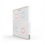 HELTUN Touch Panel Switch Four Buttons Z-Wave Plus