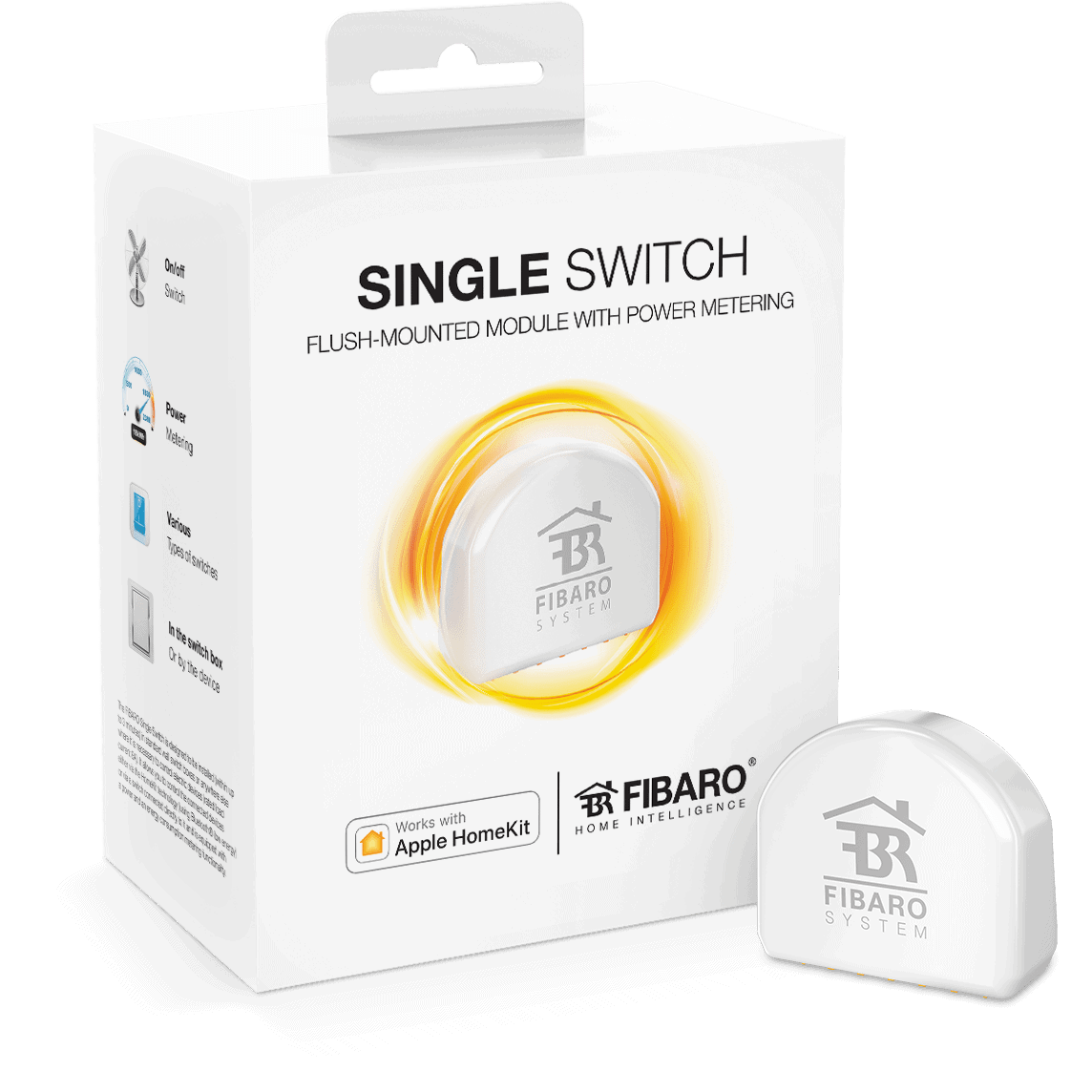 fibaro single switch homekit